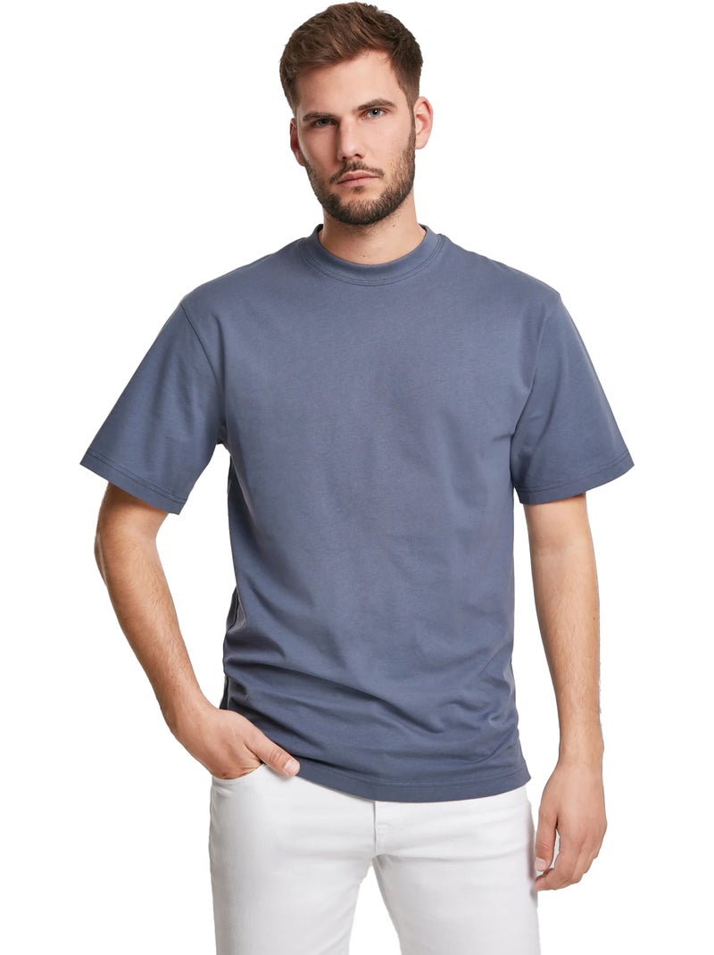 Urban Classics - Camiseta Lisos para Hombre Azul - Kiabi