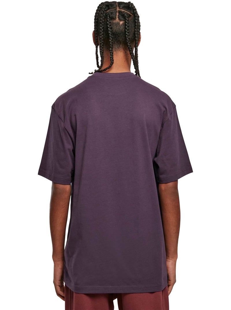 Urban Classics - Camiseta Lisos para Hombre Violeta oscuro - Kiabi