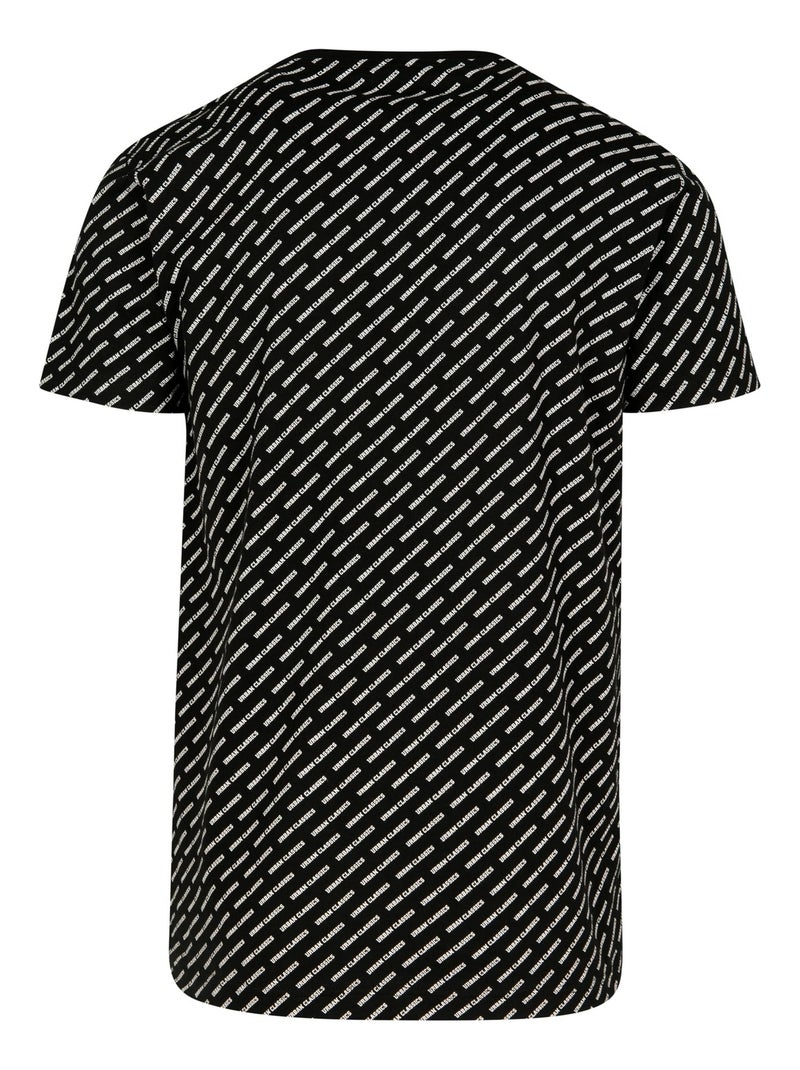 Urban Classics - Camiseta Logotipo por Todoas Partes para Hombre Negro - Kiabi