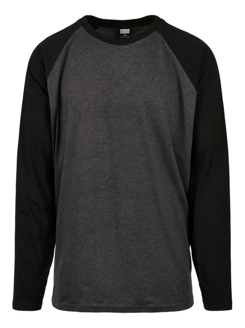 Urban Classics - Camiseta Mangas en Contraste para Hombre - Kiabi Urban Classics - Camiseta Mangas en Contraste para Hombre - Kiabi