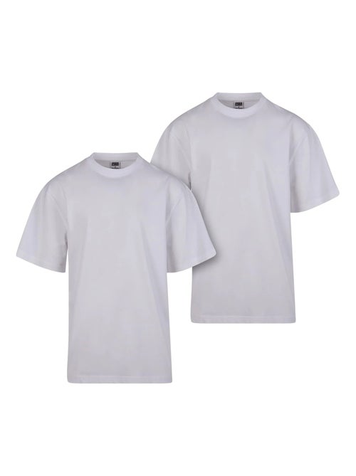 Urban Classics - Camiseta para Hombre - Pack de 2 - Kiabi Urban Classics - Camiseta para Hombre - Pack de 2 - Kiabi