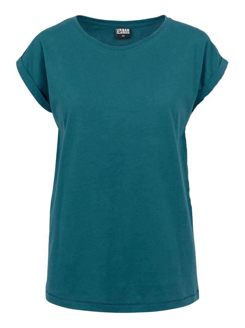 Urban Classics - Camiseta para Mujer - Pack de 2 Azul Blanco - Kiabi