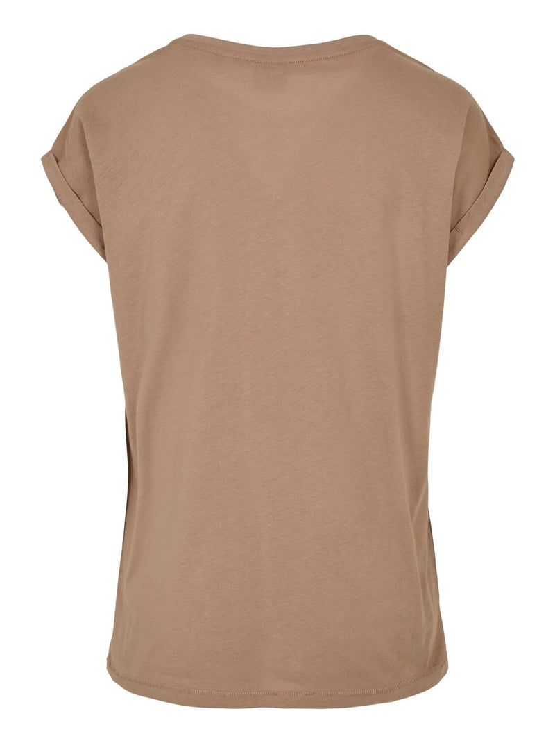 Urban Classics - Camiseta para Mujer Beige oscuro - Kiabi