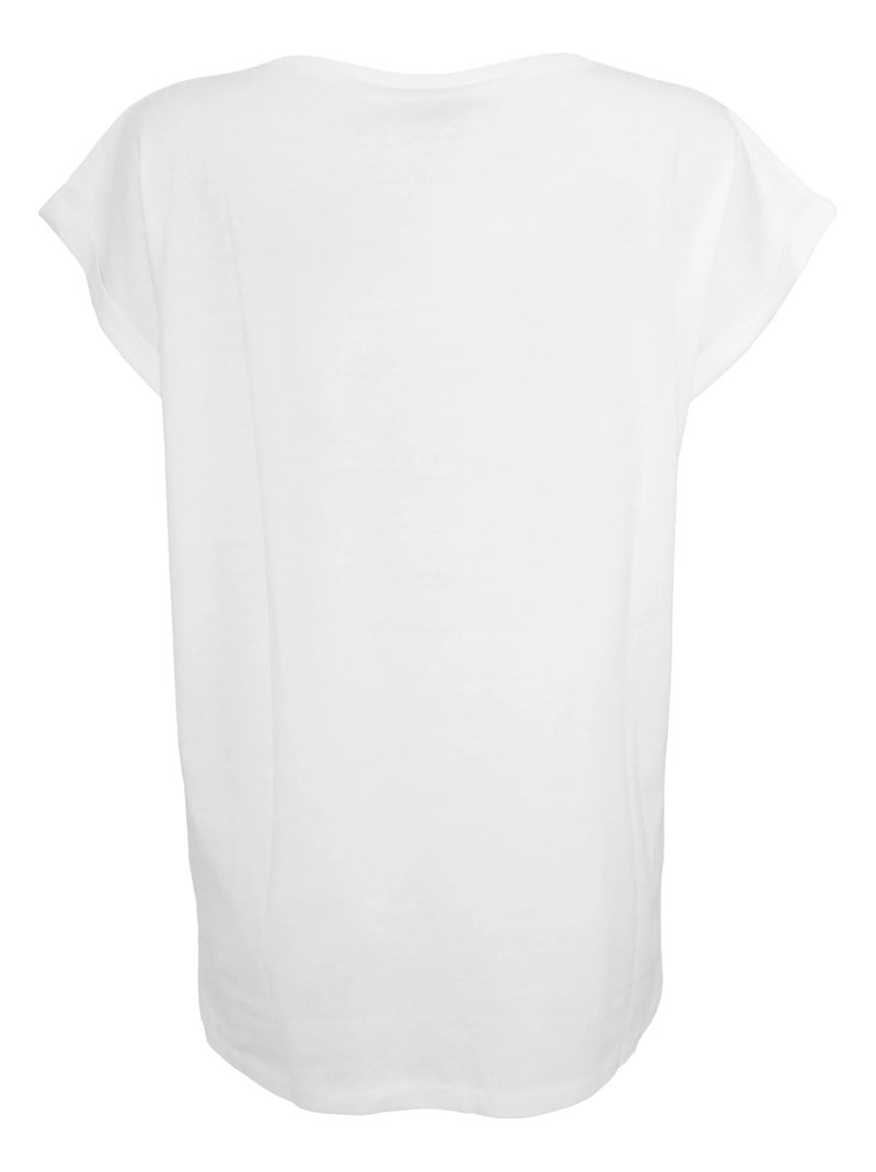 Urban Classics - Camiseta para Mujer Blanco - Kiabi