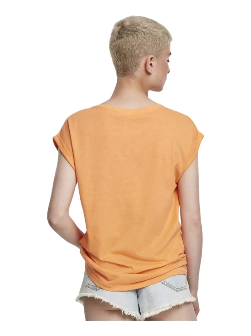Urban Classics - Camiseta para Mujer Naranja claro - Kiabi