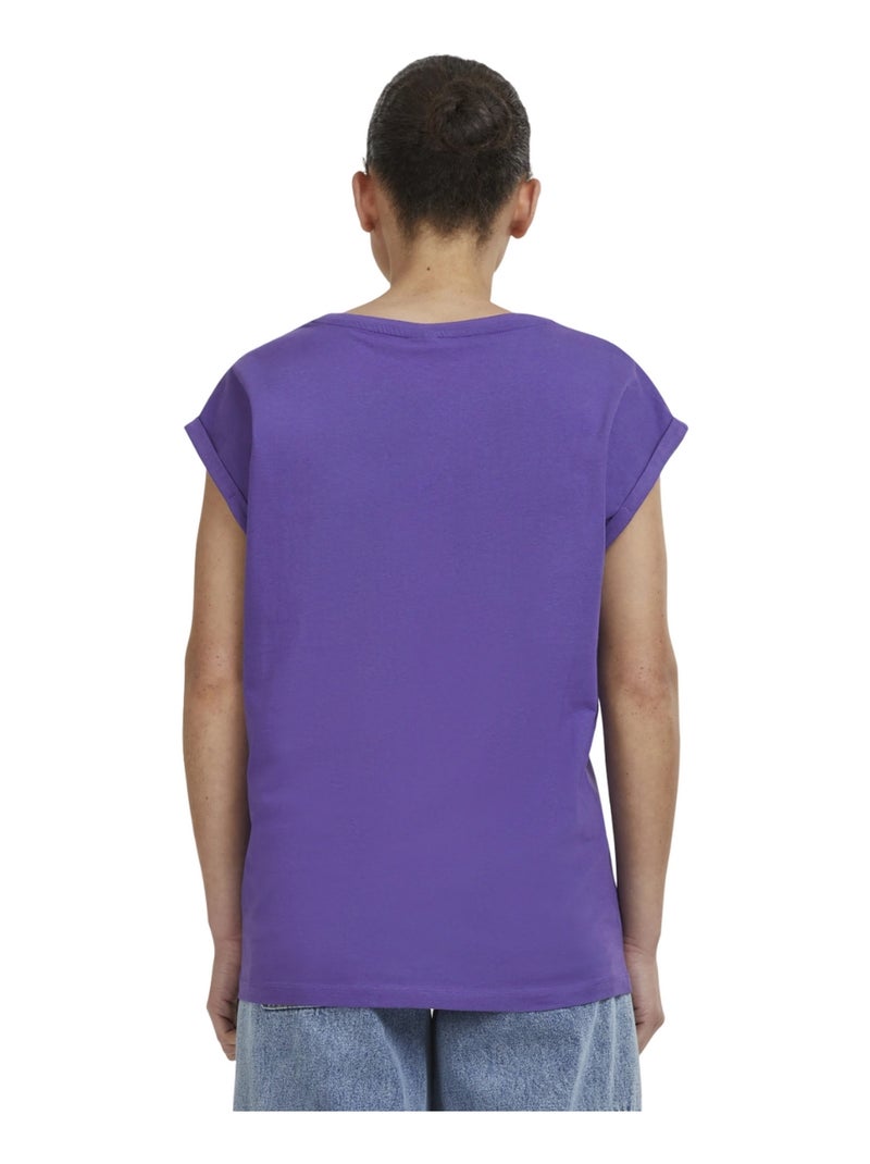 Urban Classics - Camiseta para Mujer Violeta oscuro - Kiabi