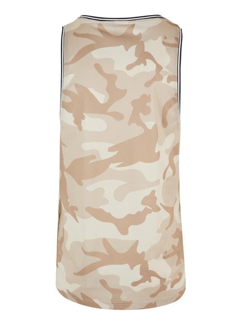 Urban Classics - Camiseta Sin Mangas Camuflaje de Malla para Hombre - Kiabi