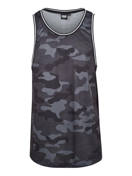 Urban Classics - Camiseta Sin Mangas Camuflaje de Malla para Hombre - Kiabi Urban Classics - Camiseta Sin Mangas Camuflaje de Malla para Hombre - Kiabi