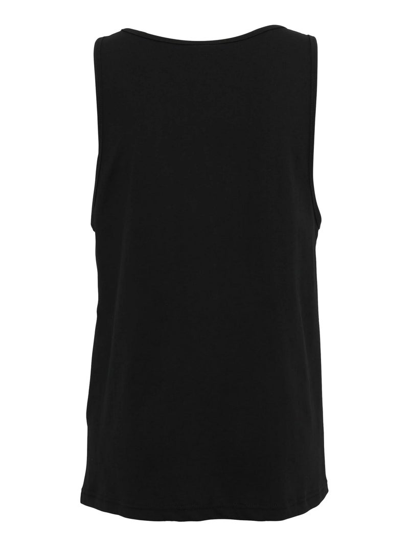 Urban Classics - Camiseta Sin Mangas de Jersey para Hombre Negro - Kiabi