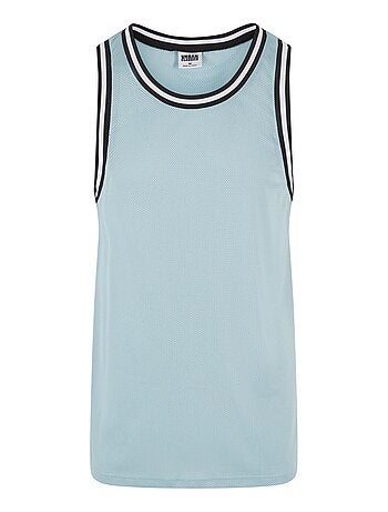 Urban Classics - Camiseta Sin Mangas de Malla para Hombre