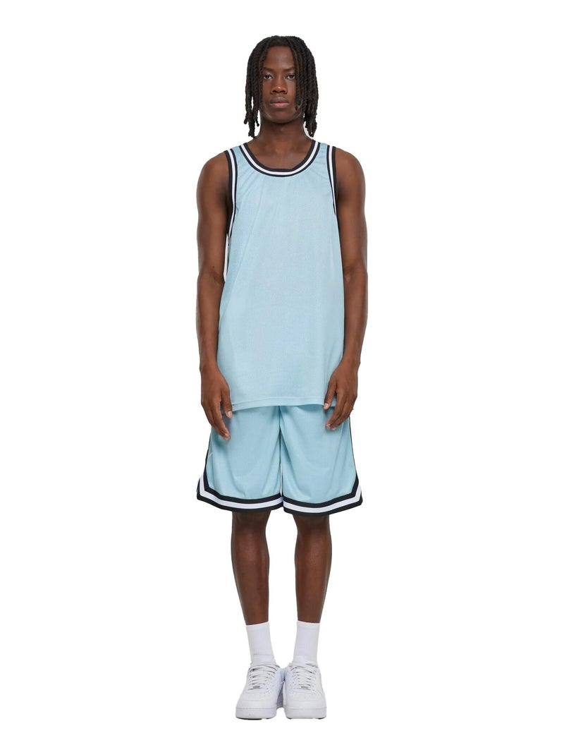 Urban Classics - Camiseta Sin Mangas de Malla para Hombre Azul mediterráneo - Kiabi
