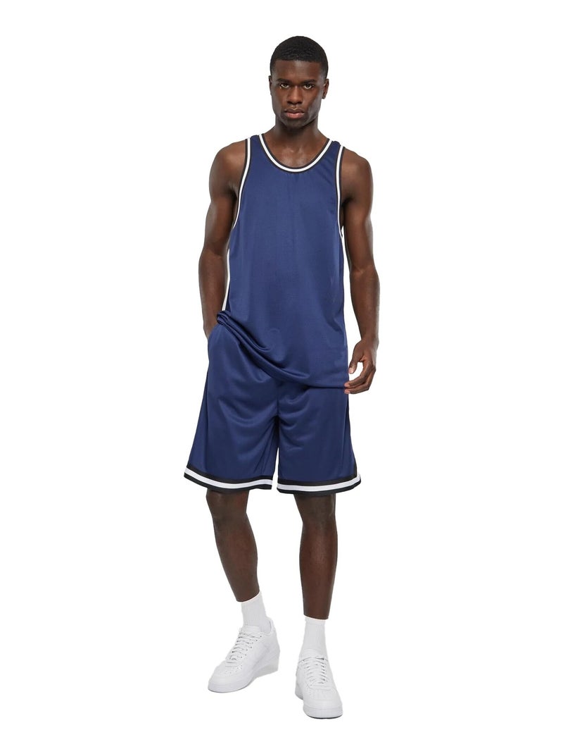 Urban Classics - Camiseta Sin Mangas de Malla para Hombre Azul oscuro - Kiabi
