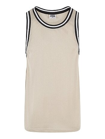 Urban Classics - Camiseta Sin Mangas de Malla para Hombre