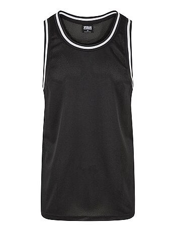Urban Classics - Camiseta Sin Mangas de Malla para Hombre