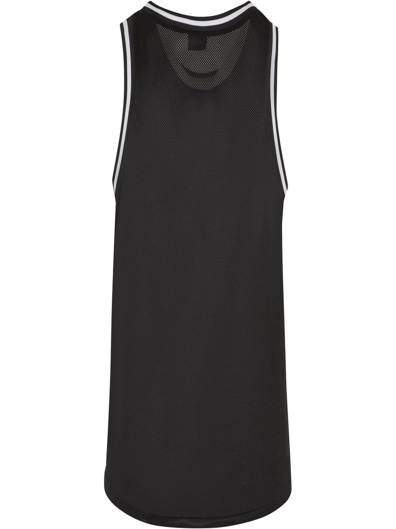Urban Classics - Camiseta Sin Mangas de Malla para Hombre Negro - Kiabi