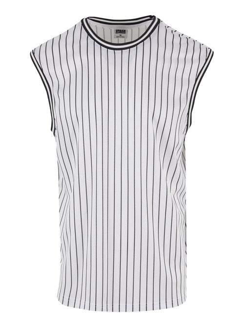 Urban Classics - Camiseta Sin Mangas de Rayas de Malla para Hombre - Kiabi