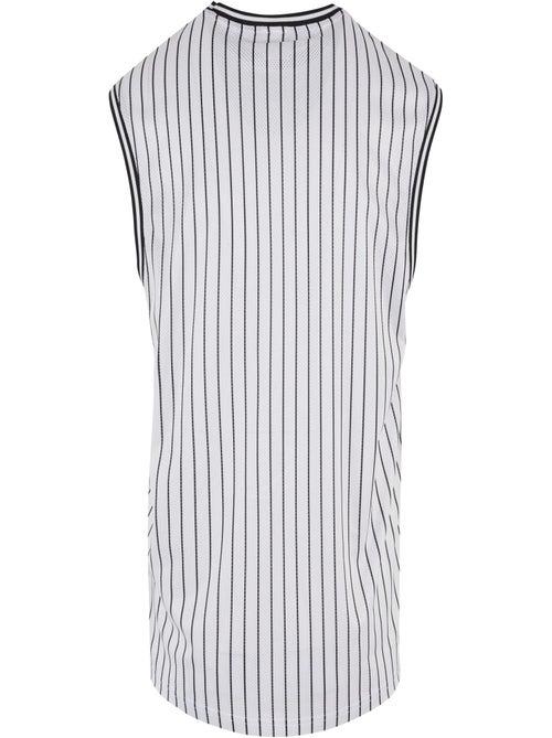 Urban Classics - Camiseta Sin Mangas de Rayas de Malla para Hombre - Kiabi
