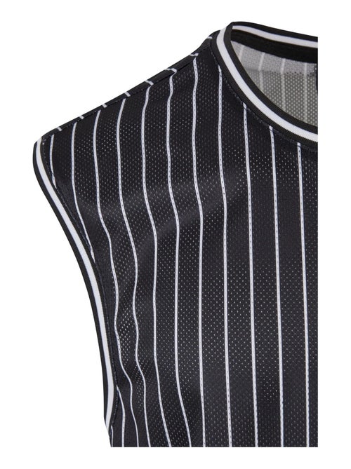 Urban Classics - Camiseta Sin Mangas de Rayas de Malla para Hombre - Kiabi