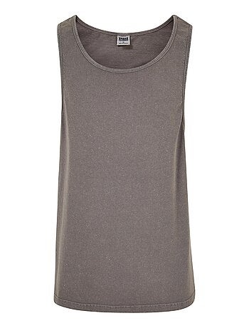 Urban Classics - Camiseta Sin Mangas Lavado Ácido para Hombre