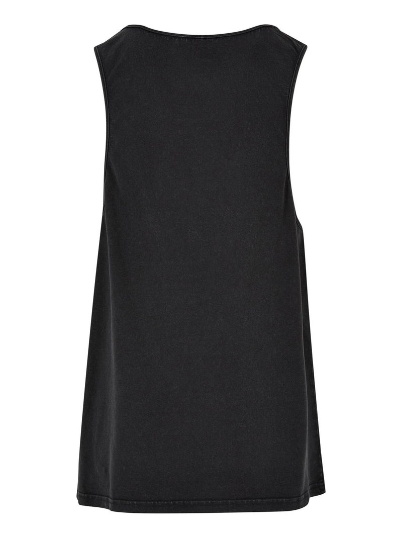 Urban Classics - Camiseta Sin Mangas Lavado Ácido para Hombre Negro - Kiabi