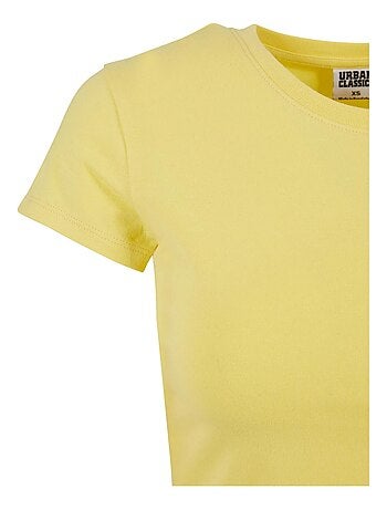 Urban Classics - Crop Top de Jersey para Mujer