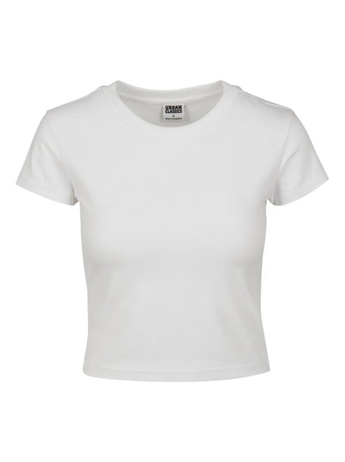 Urban Classics - Crop Top de Jersey para Mujer - Kiabi Urban Classics - Crop Top de Jersey para Mujer - Kiabi