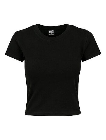 Urban Classics - Crop Top de Jersey para Mujer