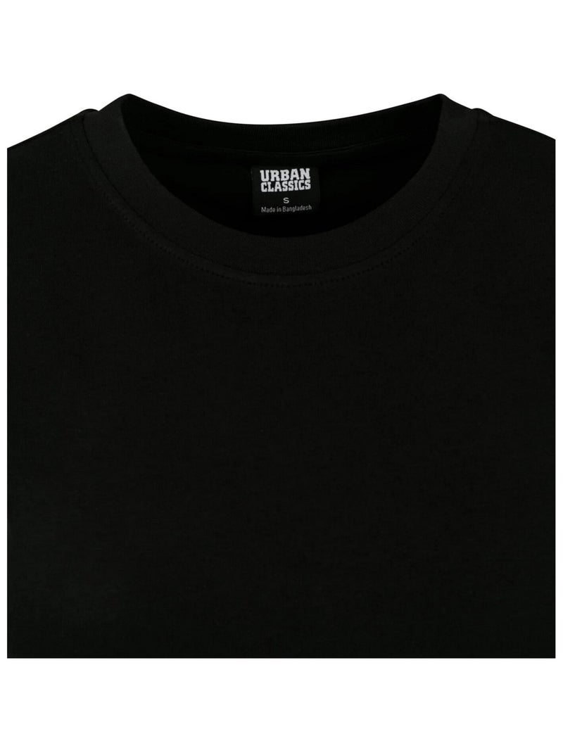Urban Classics - Crop Top de Jersey para Mujer Negro - Kiabi