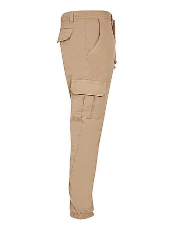 Urban Classics - Pantalón Multibolsillos Diseño Liso para Hombre