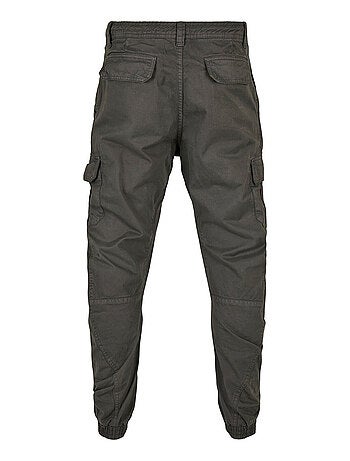 Urban Classics - Pantalón Multibolsillos Diseño Liso para Hombre