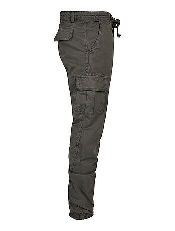 Urban Classics - Pantalón Multibolsillos Diseño Liso para Hombre