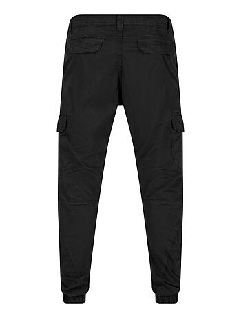 Urban Classics - Pantalón Multibolsillos Diseño Liso para Hombre