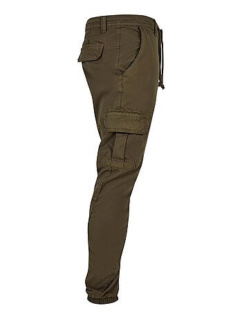 Urban Classics - Pantalón Multibolsillos Diseño Liso para Hombre