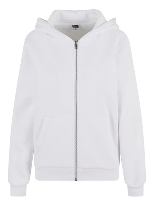Urban Classics - Sudadera con Cremallera de Suave para Mujer - Kiabi Urban Classics - Sudadera con Cremallera de Suave para Mujer - Kiabi
