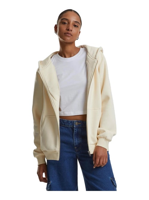 Urban Classics - Sudadera con Cremallera de Suave para Mujer - Kiabi Urban Classics - Sudadera con Cremallera de Suave para Mujer - Kiabi