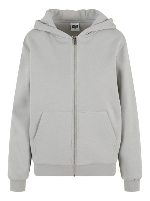 Urban Classics - Sudadera con Cremallera de Suave para Mujer - Kiabi Urban Classics - Sudadera con Cremallera de Suave para Mujer - Kiabi