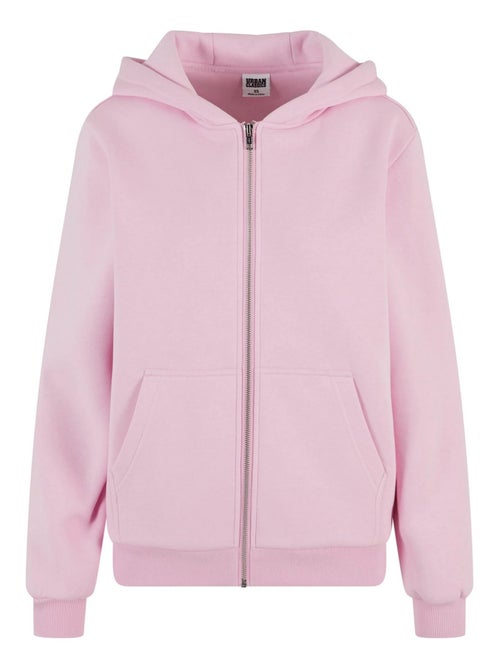 Urban Classics - Sudadera con Cremallera de Suave para Mujer - Kiabi Urban Classics - Sudadera con Cremallera de Suave para Mujer - Kiabi