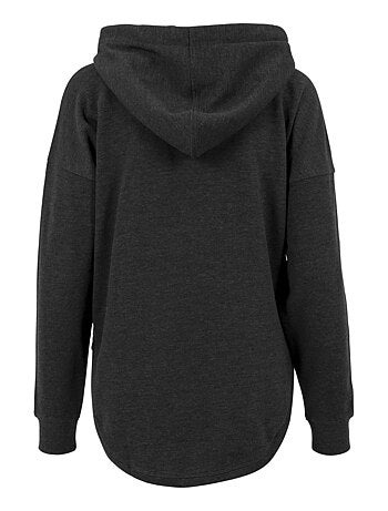 Urban Classics - Sudadera de Tela de RIzo para Mujer