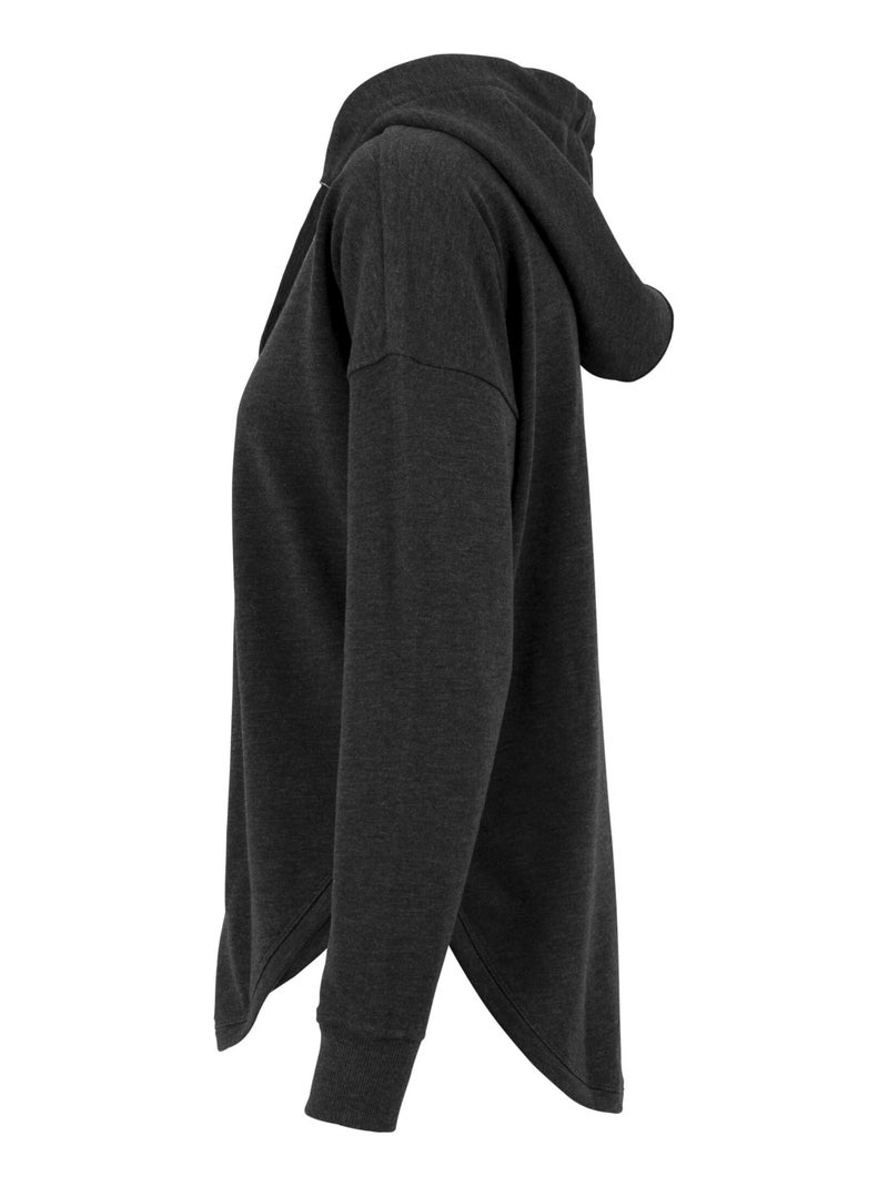 Urban Classics - Sudadera de Tela de RIzo para Mujer Gris negro - Kiabi