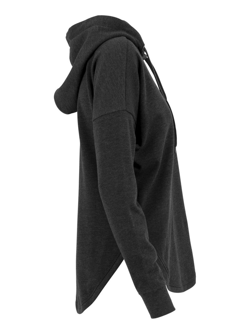 Urban Classics - Sudadera de Tela de RIzo para Mujer Gris negro - Kiabi