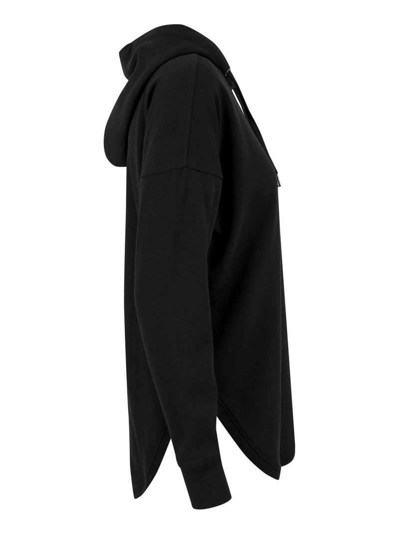 Urban Classics - Sudadera de Tela de RIzo para Mujer Negro - Kiabi