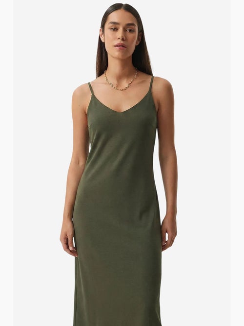 V-neck midi slip dress istanbul - Kiabi