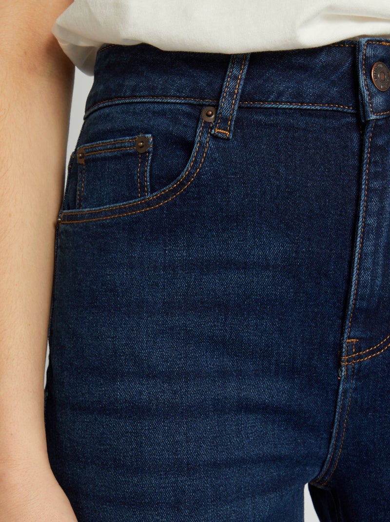 Vaquero acampanado con 5 bolsillos - L28 AZUL - Kiabi