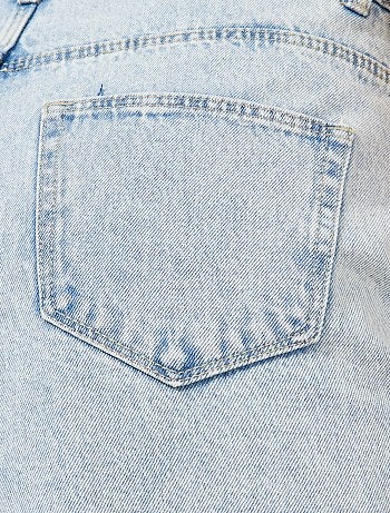 Vaquero ancho corte cropped - Kiabi