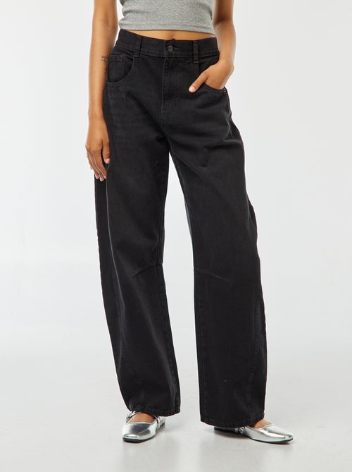 Vaquero ancho corte globo - Kiabi