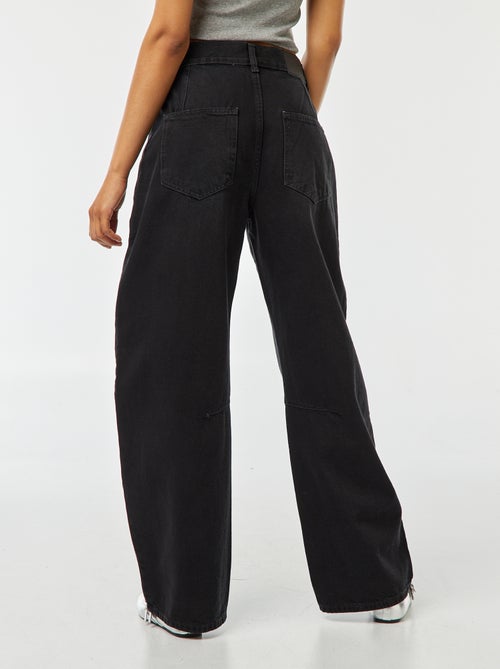 Vaquero ancho corte globo - Kiabi