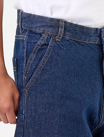 Vaquero ancho estilo baggy con bolsillos italianos