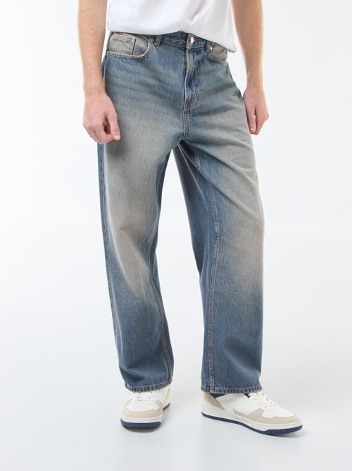 Vaquero ancho tipo baggy con 5 bolsillos - Kiabi