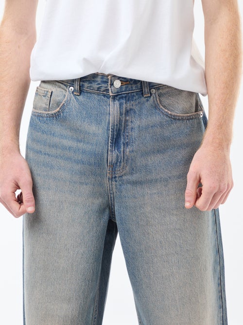 Vaquero ancho tipo baggy con 5 bolsillos - Kiabi