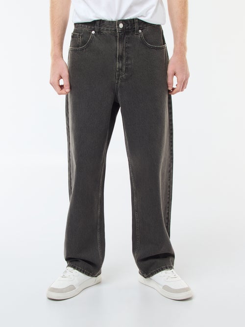 Vaquero ancho tipo baggy con 5 bolsillos - Kiabi